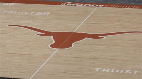 Texas Longhorns Unveil Moody Center Basketball Court Design
