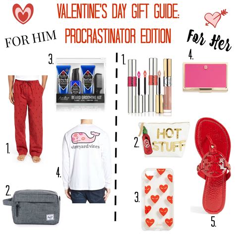 Last Minute Valentines Day T Guide For Himher — Brandilyn Anne