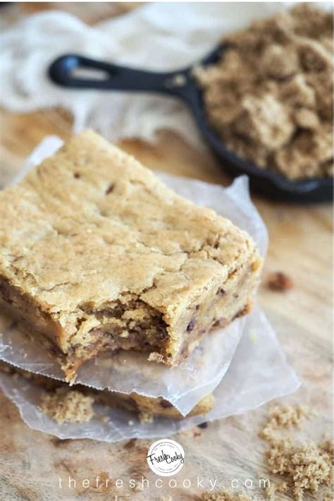 This Is My Favorite Blondie Recipe So Fudgy And Gooey With Lots Of