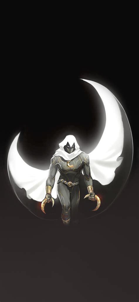 1125x2436 Mirrored Marvel Of Moon Knight Iphone Xsiphone 10iphone X