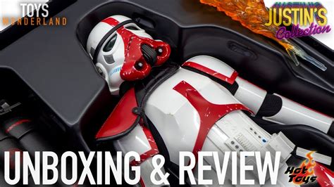 Hot Toys Incinerator Stormtrooper The Mandalorian Unboxing And Review