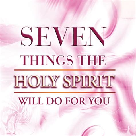 Seven Things The Holy Spirit Will Do For You By Pastor Chris Oyakhilome