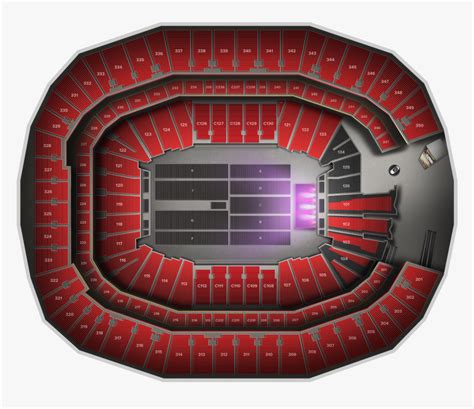 Mercedes Benz Stadium Seating Chart With Rows And Seat Numbers Elcho