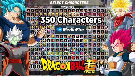 Dragon Ball Super V6 Mugen Anime Mugen Game