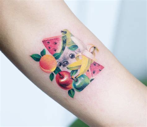 Fruit Tattoo By Zihee Tattoo Photo 26865