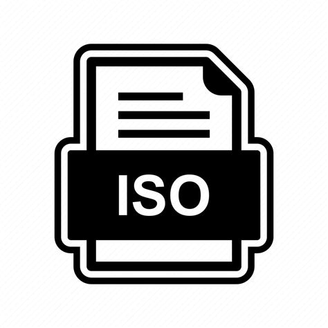 Document File Format Iso Icon Download On Iconfinder