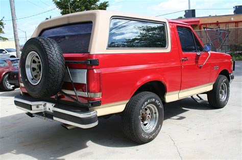 1989 Ford Bronco 4x4 Eddie Bauer Edition Automatic One Owner Open To