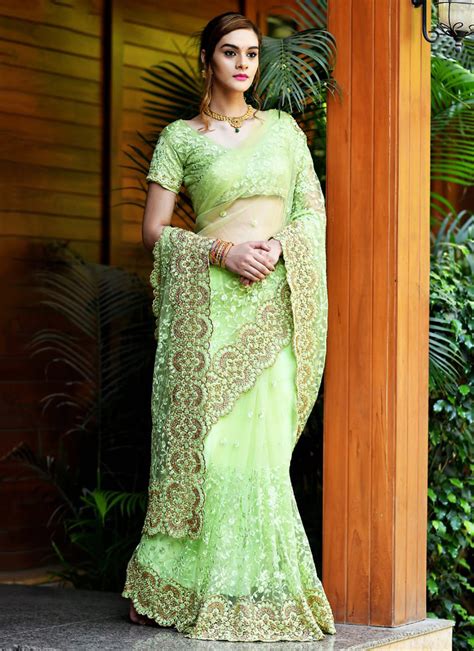 Party Wear Indian Wedding Saree A1