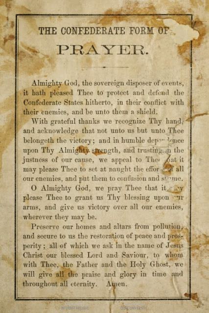 Prayers From The American Revolutionary War 20 Famous George