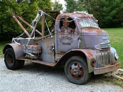 Image Result For Vintage Tow Vehicle Tow Truck Trucks 1951 Chevy Truck
