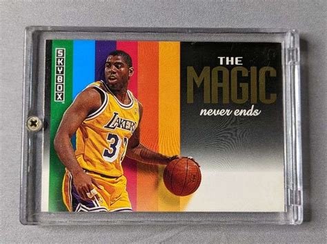 Magic Johnson 1992 Skybox No Number South Auction