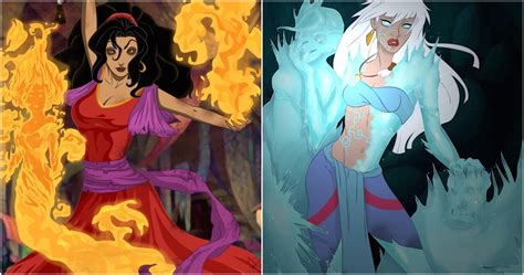 10 Disney Princesses From The 90s Reimagined As Villains