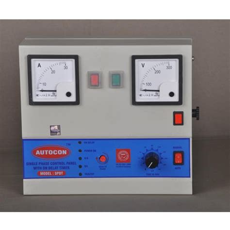 Autocon Make Control Panel Set Spdt 250 X 100 X 200 Mm Operating