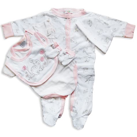 5 Piece Baby Boys Girls Layette Clothing T Set Box By Lily And Jack Nb