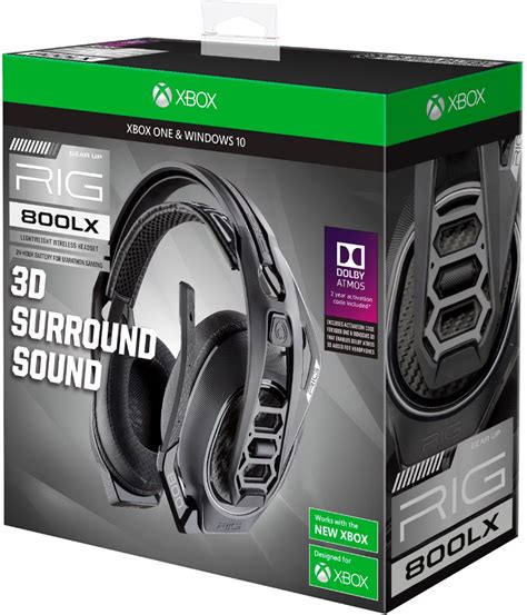 Best Buy Rig 800lx Marathon Wireless Gaming Headset For Xbox Series X