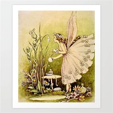 “fairy Vanity” By Ida Rentoul Outhwaite 1918 Art Print By