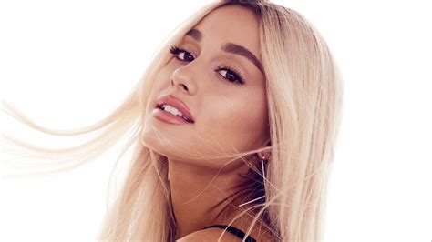 Download Blonde Brown Eyes Face Actress Singer Celebrity Ariana Grande