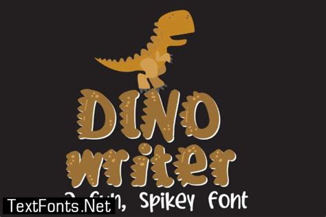 Dino Writer Font