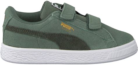 Puma est présent dans le basket avec la clyde fin 1960 ainsi qu'en athlétisme avec la mythique victoire de tommie smith au jo de mexico 1968. PUMA Baskets SUEDE CLASSIC INF en vert | Omoda