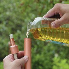 How to build copper patio torches | Diy tiki torch stand, Tiki torches