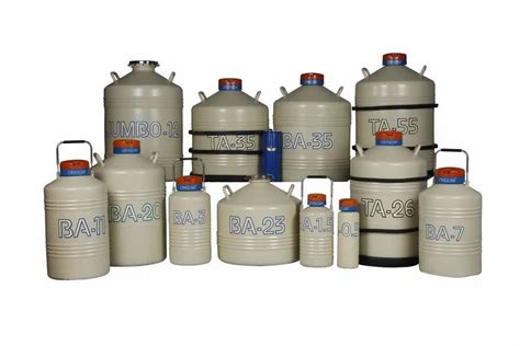 Cryogenic Container Aluminum Liquid Nitrogen Containers For Storage At