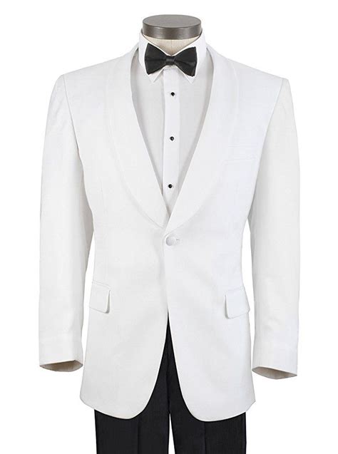 Don't just fit in, find your own perfect fit. Buy Now! Amazon.com - Men's White Formal Dinner Jacket ...