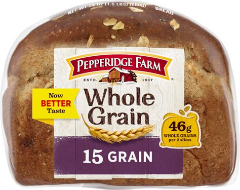 Pepperidge Farm Whole Grain 15 Grain Bread Hy Vee Aisles Online