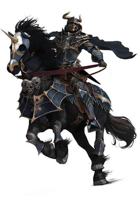 Skeleton Knight Seok Jae Jang Fantasy Character Design Knight Dark