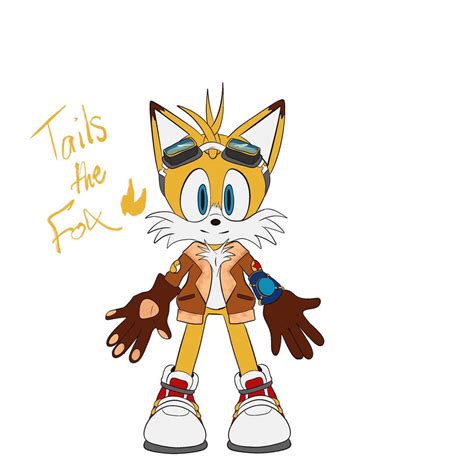 Tails The Fox Redesign A Forgotten Past By Shadehedgermen On Deviantart