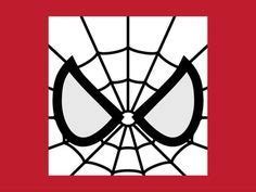 Spider-Man Mask Template Printable | Illusion or not? Is Spidey's eyes
