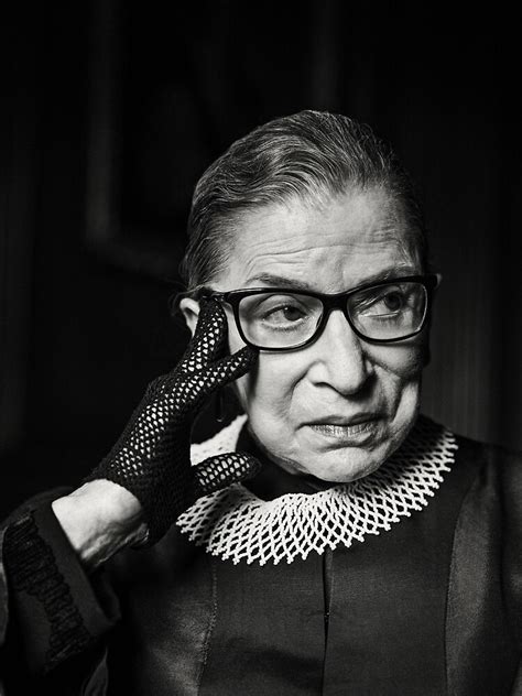 Ruth Bader Ginsburg Rip Black And White Rbg Photographic Print For