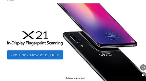 Vivo X21 India Launch Highlights Flipkart Sale From Today Price Is Rs