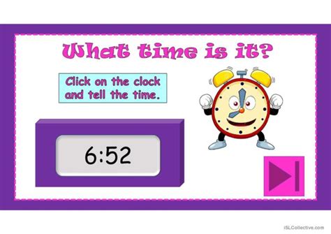 Telling The Time Quiz English Esl Powerpoints