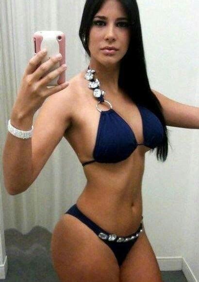 Dominican Women Exotic Beauties Black Bikini Steamy Bikinis Swimwear Pin Up Curves Bikini