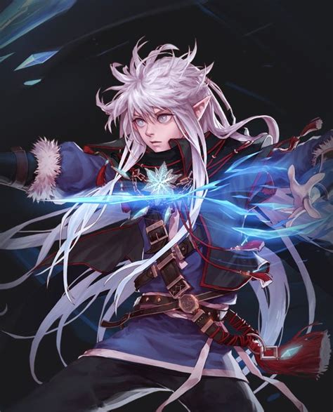 Male Mage Dungeon Fighter Online In 2021 Mage Character Art