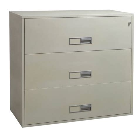 These replacement locks sometimes require additional hardware, so you should make sure to check into whether there is an installation kit for your particular model of file cabinet. Schwab 5000 Used 3 Drawer Lateral Fire File Cabinet, Putty ...