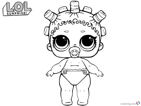 Lol Coloring Pages Lil Cosmic Queen Free Printable Coloring Pages