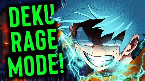 Rage Mode Dekus Greatest Power My Hero Academia Youtube