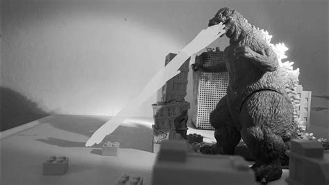 Godzilla 1954 Stop Motion Youtube