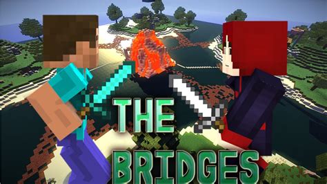 Minecraft Mini Game~ The Bridges W Friends Youtube