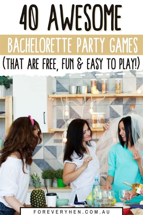 The Ultimate List Of Bachelorette Game Ideas Awesome Bachelorette