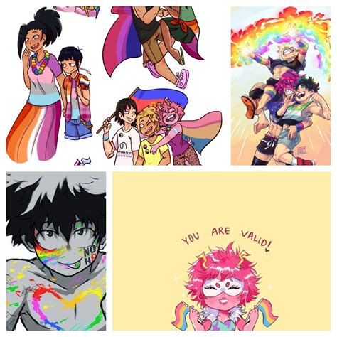 Mha Pride Anime Poster Movies