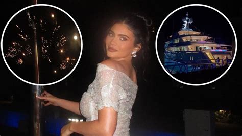Kylie Jenner 25th Birthday Yacht Photos Celebration Pictures