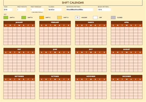 Creating a rotating schedule template · click on the rotation section button in the left pane to select the days to configure the rotating calendar. The Excel On Call Rotation Calendar | Get Your Calendar ...