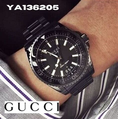 Super Sale New Gucci Ya136205 Dive Mens Watch Cool Design
