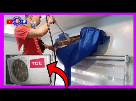 TCL INVERTER Split Type Aircon Cleaning TUTORIAL YouTube