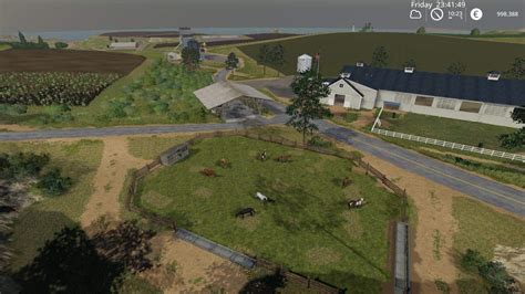 Us Map Final Fs19 Farming Simulator 2019 19 Mod Ls19 Mod