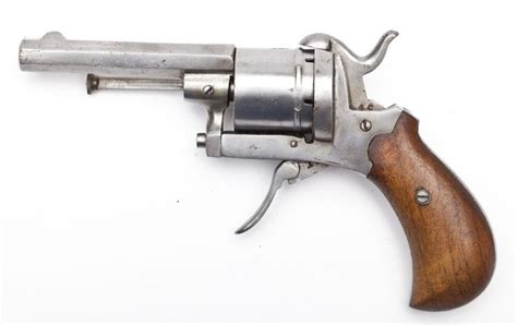 Sold Price German 19th Century Pinfire Revolver Invalid Date Edt