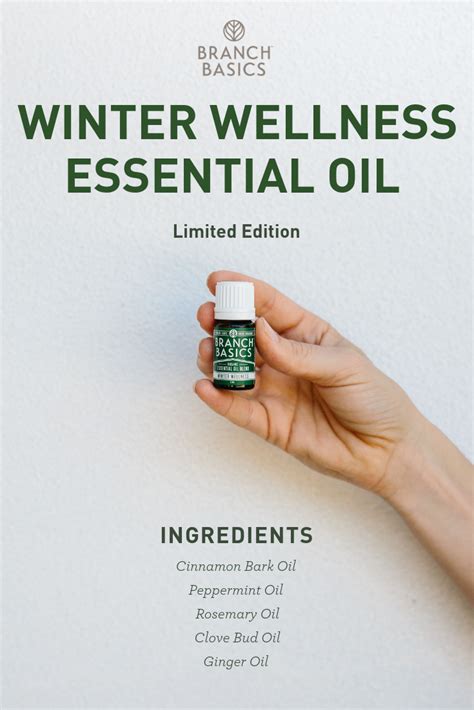 stay cozy this winter with our winter wellness essential oil