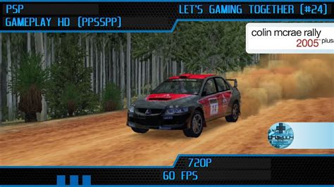 24 Colin Mcrae Rally 2005 Plus Psp Gameplay Hd 720p 60fps